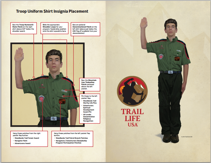 Trail Life USA uniform
